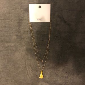 Trendy and Stylish Gold necklace by Express